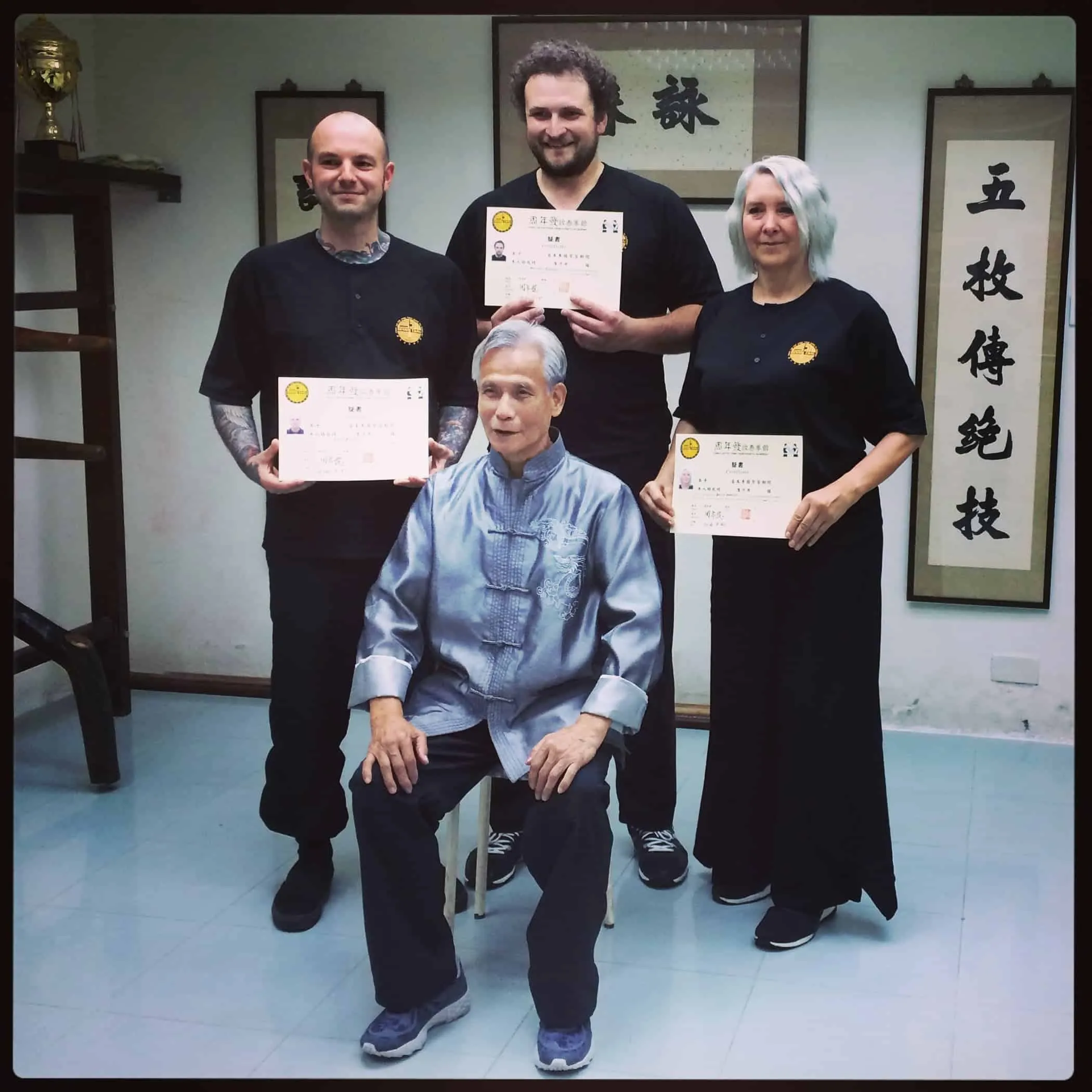 Chau Lin Fat & Mike Gubbels, Eric Budd and Donna Manca